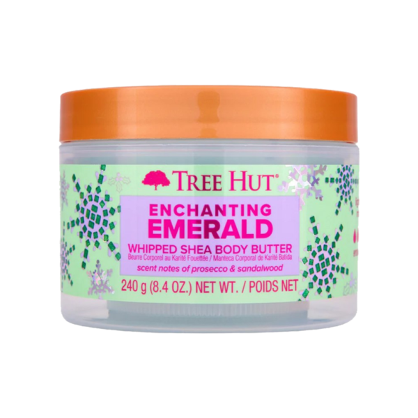 Зволожувальний баттер для тіла з олією Ши Tree Hut Enchanting Emerald Whipped Body Butter 240g