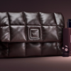 Косметичка VICTORIAS SECRET Quilted Tote шоколадна 126283