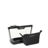 Косметичка  2в1 VICTORIAS SECRET AM/PM BEAUTY BAG DUO силіконова чорна 126044