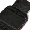 Косметичка Бюті кейс органайзер VICTORIAS SECRET Hanging Cosmetic Case чорна з квітками 125997
