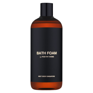 Парфумована піна для ванн з ароматом ванілі, імбиру, кориці, мигдаля, мускусу, тютюну POETRY HOME Bath Foam Next Door Singapore 500g