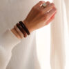 Резинка-браслет для волосся коричнева Invisibobble We Are Recycled! Hair Tie Mocha 5шт 136071