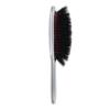 Щітка для волосся з натуральним ворсом JANEKE CHROMIUM HAIR BRUSH CRSP24M S срібло з чорним 136224