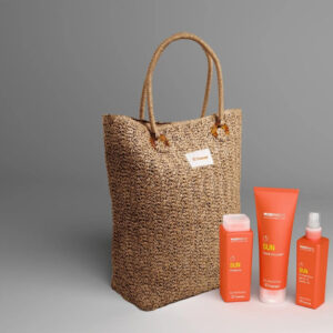 Спрей для укладання з захистом від УФ-променів з екстрактом персика, гідролізованим екстрактом білка мигдалю Framesi Sun Protective Spray Leave-In New150 ml