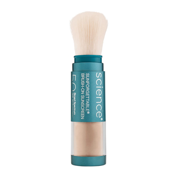 Сонцезахисна розсипчаста пудра з пензлем (світлий) Colorescience Sunforgettable Total Protection Brush-On Shield SPF 50 Fair 6g