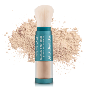 Сонцезахисна розсипчаста пудра з пензлем (світлий) Colorescience Sunforgettable Total Protection Brush-On Shield SPF 50 Fair 6g