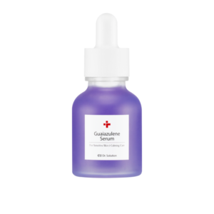 Інтенсивна заспокійлива сироватка з гвайазуленом та троксерутином, ніацинамідом, аденозином, олією ромашки CUSKIN Dr.Solution Guaiazulene Serum 30ml