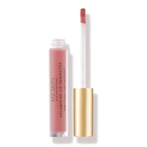 Зволожувальний блиск для губ з пептидами, кофеїном, гіалуроновою кислотою, прозорий з м'ятним ароматом MZ Skin Volumising Lip Perfector Shade 1 3ml