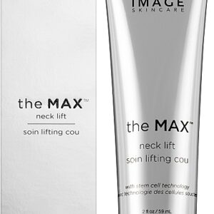 Крем ліфтинг для шиї і декольте зі стовбуровими клітинами, пептидами, екстрактами насіння гуарани, листя зеленого чаю Image Skincare The Max Stem Cell Neck Lift 59ml