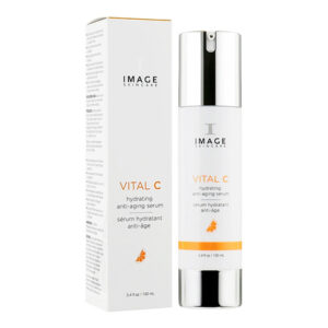 Anti-age сироватка з вітаміном С 15%, гіалуроновою кислотою, екстрактом водоростей, олією мандарину, жожоба Image Skincare Vital C Hydrating Anti-Aging Serum 50ml