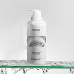 Лосьйон для тіла з керамідами 1%, пре та пробіотиками 3%, зволожувальним комплексом 10% Transparent-Lab Ceramide Barrier Body Treatment 400ml