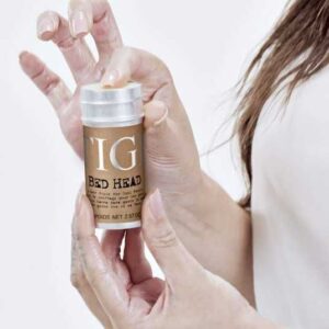 Віск-олівець сильної фіксації містить бджолиний та японський віск, касторову та кокосову олію Tigi Bed Head Wax Stick 73g