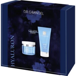 Набір для догляду за обличчям Dr. Grandel GiftBox Hyaluron (Hydro Active Hyaluron Body 150ml, Hyaluron Refill Cream 50ml)