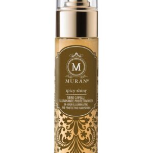 24-годинна сироватка для захисту, сяйва волосся з екстрактом квітки вербаскуму, гарденії та олій аргани, моринги, оливи MURAN Spicy Shiny Serum 50ml