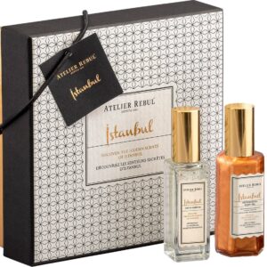 Подарунковий набір парфуми та олійка для тіла з шимером Atelier Rebul Istanbul Shimmer Kit