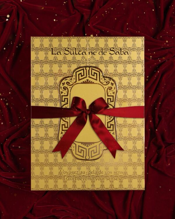 Адвент календар містить 24 унікальних продукти для догляду за шкірою обличчя та тіла La Sultane De Saba Advent Calendar 2025