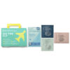 Набір догляду за обличчям для польоту (маска для зволоження, нічні патчі, антивікові патчі, патчі для губ) Patchology On The Fly Travel Facial Kit 146070