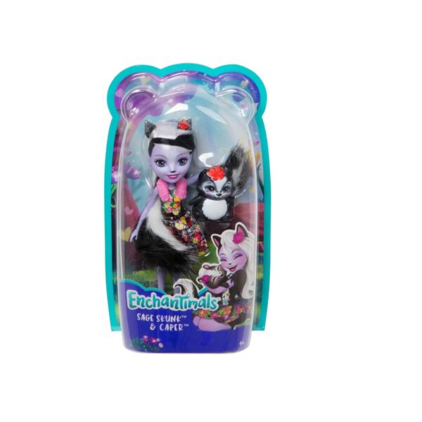 Лялька скунc Enchantimals Sage Skunk Caper