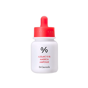 Сироватка з азелаїновою кислотою 10% та мадекасосидом, пантенолом, екстрактами морських водоростей Dr.Ceuracle Azelaic 10 Madeca Ampoule 30ml