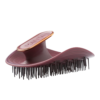 Щітка для волосся зелена бургунді MANTA Brush Burgundy/Rose Gold