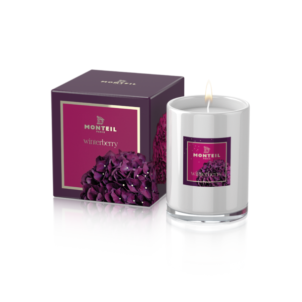 Різдвяна свічка Monteil Winterberry Christmas Candle 220g