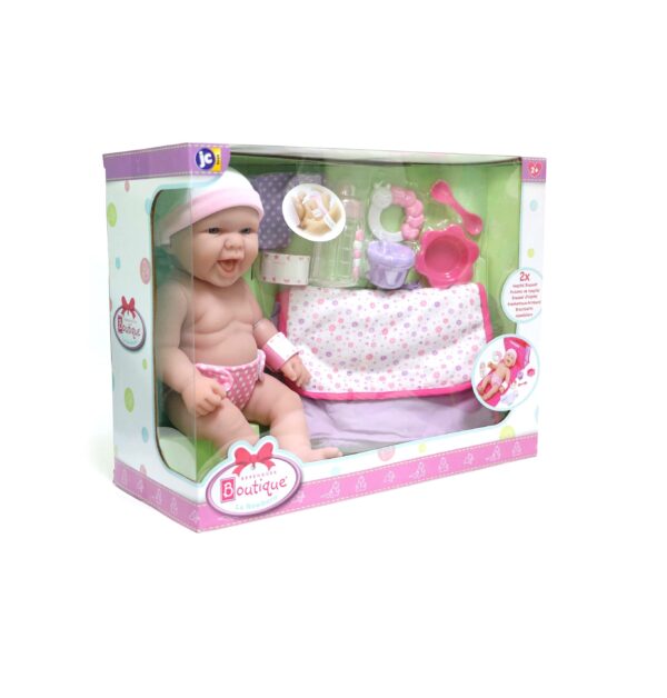 Лялька немовля Berenguer La Newborn 10 Piece Deluxe Diaper Bag Gift Set JC Toys