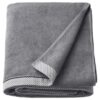 Банний рушник сірий 100x150 см IKEA VIKFJARD 004,052,13