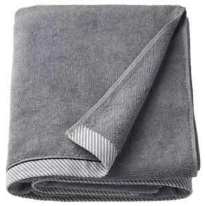 Банний рушник сірий 100x150 см IKEA VIKFJARD 004,052,13
