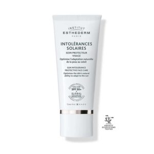Крем для обличчя при сонячній непереносимості з CW (карнозин, клітинна вода) GCP (вітамін Е, соєві протеїни) Institut Esthederm Intolerance SPF50 50ml