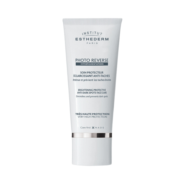Флюїд при пігментації для обличчя Блокування засмаги з CW, GCP, Photo Reverse, олією насіння понгамії Institut Esthederm Photo Reverse Anti-Dark Spots Face Care 50ml