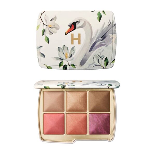 Палетка для обличчя Лебідь: бронзер, пудра, румяна, хайлайтер Hourglass Ambient Lighting Edit Unlocked Palette Swan 1,4g*6