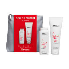 Косметичка з набором для фарбованого волосся Framesi Kit Morphosis Sparkling Beauty Bag Color Protect 250ml