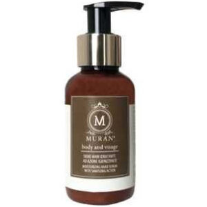 Зволожувальний крем для рук з дезінфекуючою дією завдяки хлоргексидину диглюконату містить органічі арганову, кунжутну олії MURAN Body And Visage 100ml