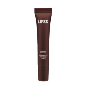 Блиск для губ коричневий з ароматом кави LIPSS Coffee Ceramides Peptides Lipper 8ml