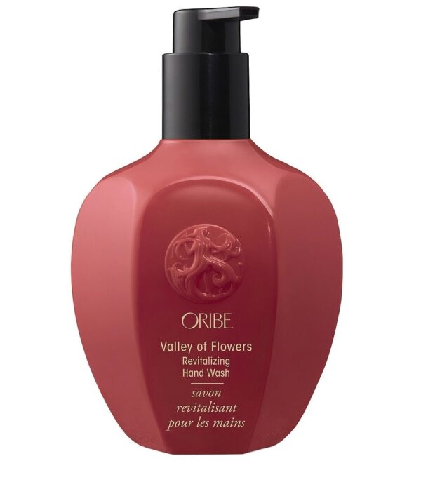 Рідке мило для делікатного очищення Квіткове пробудження з ароматом болгарської троянди, жасмину, півонії Oribe Valley Of Flowers Revitalizing Hand Wash 300ml