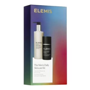 Подарунковий дует для чоловіків для щоденного очищення та зволоження обличчя Elemis The Men`s Daily Skincare Kit Cleanse Moisturise Duo For Him