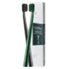 Набір з 2 м’яких зубних щіток Базель (Green and Black) виготовлених з CUREN, якіснішої та довговічнішої альтернативи нейлону Swiss Smile British Racing