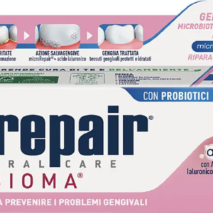 Зубна паста Biorepair Peribioma Gum Protection Захист ясен з гамамелісом, календулою, спіруліною, гіалуроновою кислотою 75ml