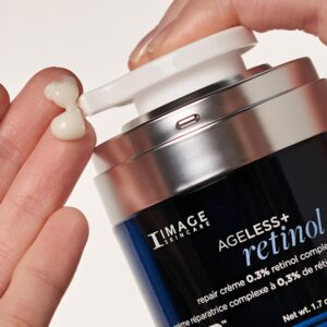Відновлюючий крем із ретиноловим комплексом 0.3%, XOSM Technology, бісабололом, імбиром, скваланом Image Skincare Ageless+ Retinol Repair Crème 0.3% 50g