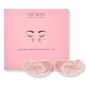 Світлодіодна LED маска для зони навколо очей з ліфтинг-ефектом для зменшення темних кіл, набряків, розгладження зморшок MZ Skin LightMax MiniPro Eyeconic LED (1 пара)