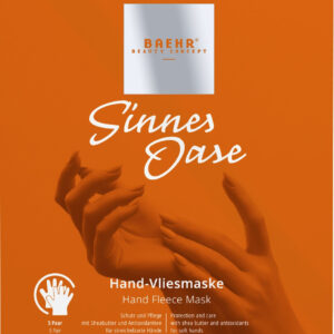 Маска для рук Оаза почуттів з екстрактами плодів анісу, кокоса, листя чебрецю BAEHR Sinnes Oase Hand Fleece Mask 16g