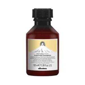 Очищувальний шампунь проти сухої або жирної лупи містить дисульфід селену, екстракт кореня кульбаби Davines Naturaltech Purifying Shampoo 100ml