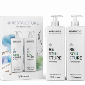 Набір для пошкодженого волосся з ефектом реконструкції Framesi Kit Morphosis Family Pack Restructure 1000 ml (Restructure Shampoo, Restructure Conditioner)