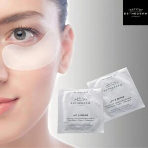 Біоліфтингові патчі з CW, вітаміном Е, пептидами, екстрактом вівса, бруньок бука, кофеїном, есцином Institut Esthederm Lift Repair Eye Contour Lift Patches 1p