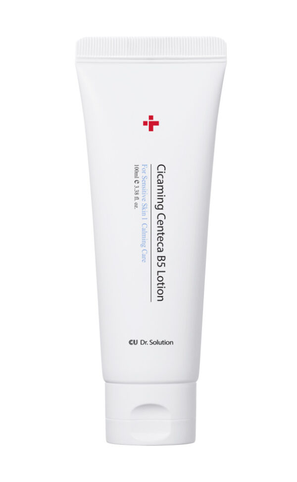 Заспокійливий лосьйон для відновлення з центелою та пантенолом CU SKIN Dr. Solution Cicaming Centeca B5 Lotion 100ml
