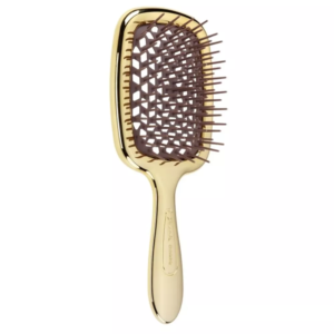 Щітка для волосся JANEKE SUPERBRUSH SMALL AUSP 235 золото з коричневим