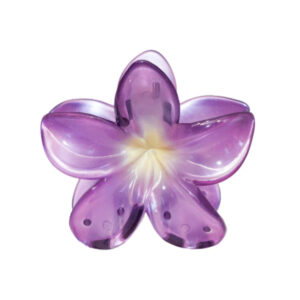 Заколка для волосся (фіолетовий з жовтим) EMI JAY Super Bloom Clip in Iris Pearl