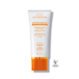 Сонцезахисний крем при пігментації. Можливість засмаги New Formula з CW, APR, GCP, олією насіння понгамії Institut Esthederm Photo Regul 50ml