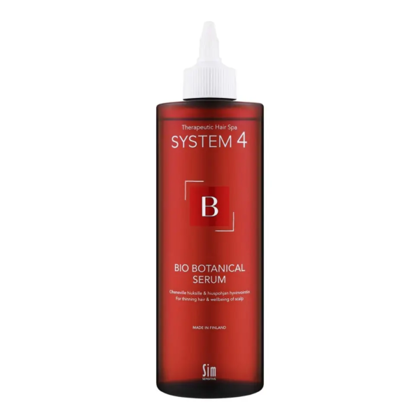 Біоботанічна сироватка для росту волосся із саліциловою кислотою, ментолом, кропивою, олією чайного дерева Sim Sensitive System 4 Bio Botanical Serum 150ml