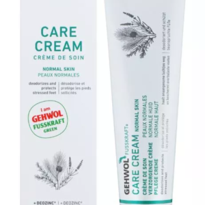 Зелений бальзам нормалізує потовиділення, антисептичний з олією розмарину, лаванди, гірської сосни, камфори та ментолом Gehwol Fusskraft Green Care Cream 75ml